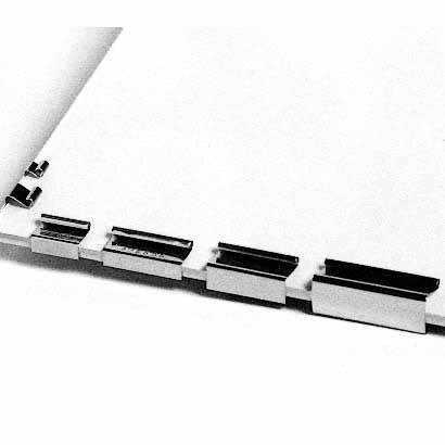 Pinces Aclé 1/4 - 0 (3mm x 3mm) les 100 Pinces Aclé 1/4 - 0 (3mm x 3mm) les 100